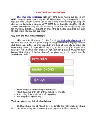 Cho thue may photocopy gia re Tp. Ho Chi Minh