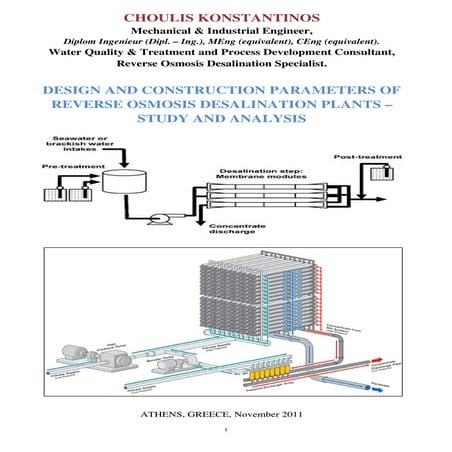 Choulis Reverse Osmosis Book (abstract - table of contents)