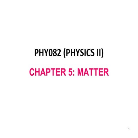 Chp.5  elasticity & fluid