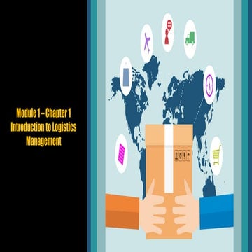 Logistics Management and supply chain management