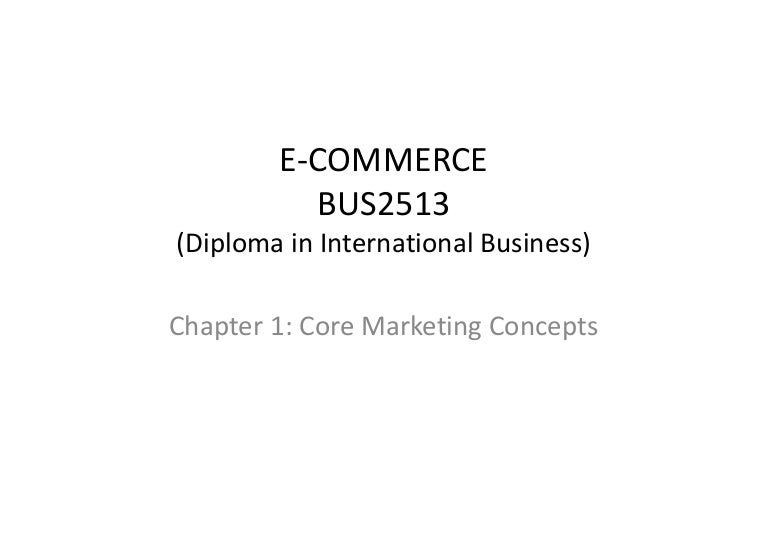 Chp1 E Commerce