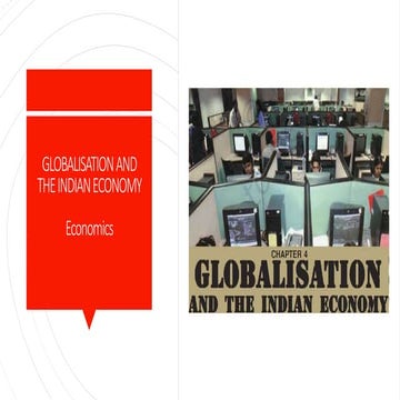 the globalization of indian economy