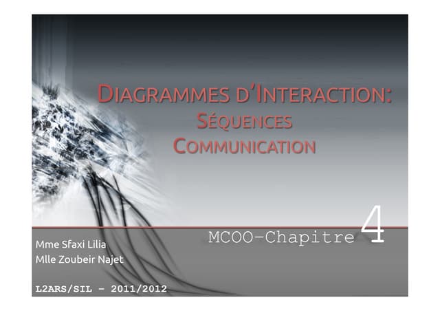 Chp4 - Diagramme de Séquence