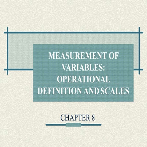 Research Methodology - types of scale | PPTX