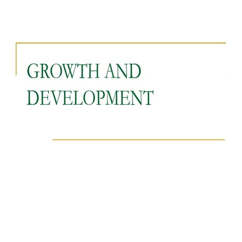 Chp9 growth and development