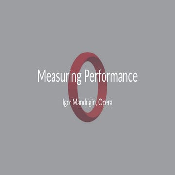 Measuring Performance / iOS Apps | PDF