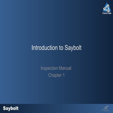 Manual de entrenamiento de nuevos inspectores 2 | PPTX