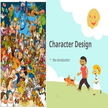 character design for animation and comics