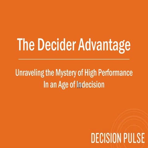 Colorado Human Resources Association keynote_Decider Advantage Linked In