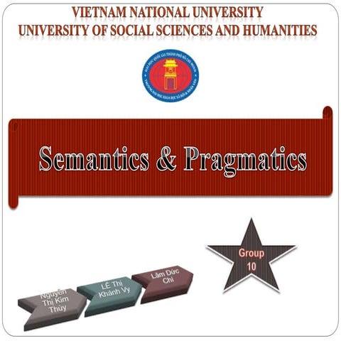 Type of Meaning (Semantics)