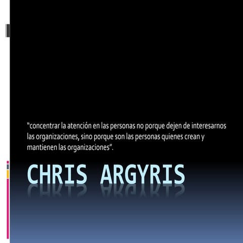 Chris argyris[1]