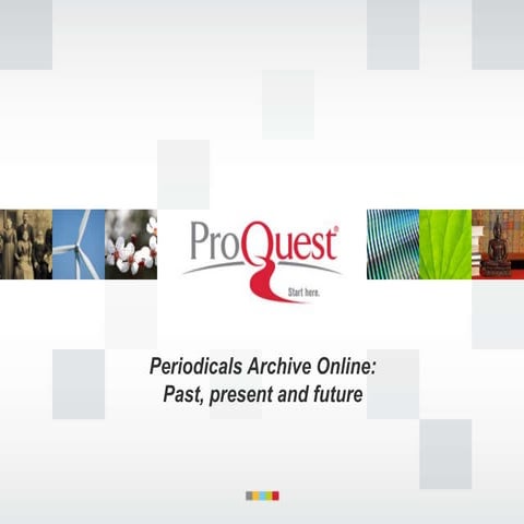 Periodicals Archive Online: Past, Present, and Future
