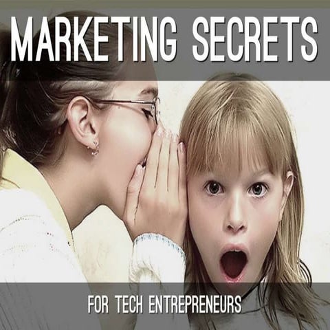 Chris Harvey Barcamp 2013 Marketing Secrets for Entrepreneurs