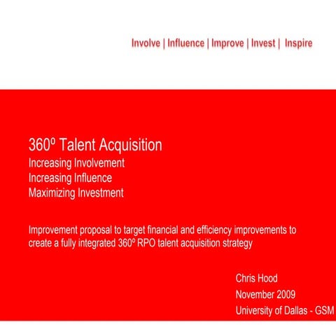 Chris Hood 360 Feedback