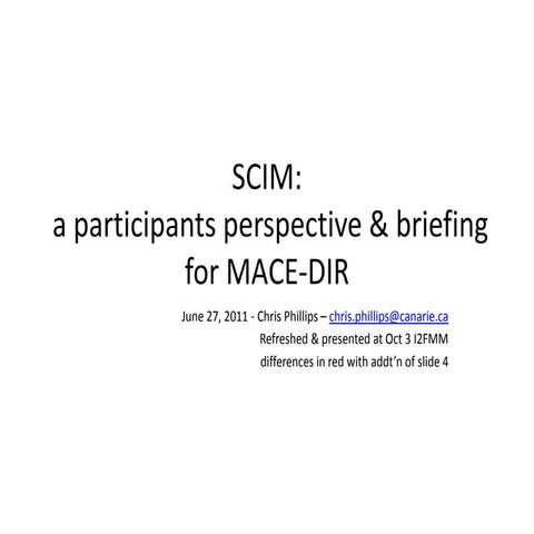 Chris Phillips SCIM Mace-Dir Internet2 Fall Member Meeting Refresh