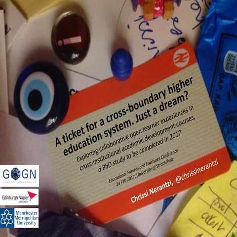 A ticket for a cross-boundary higher education system. Just a dream? PhD study