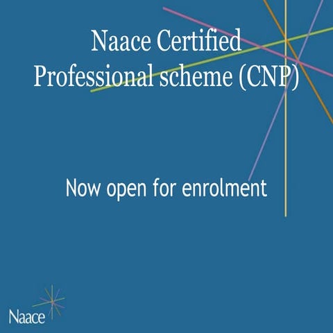 Naace Conference 2103 - Certified Naace Professionals scheme - Chris Stott