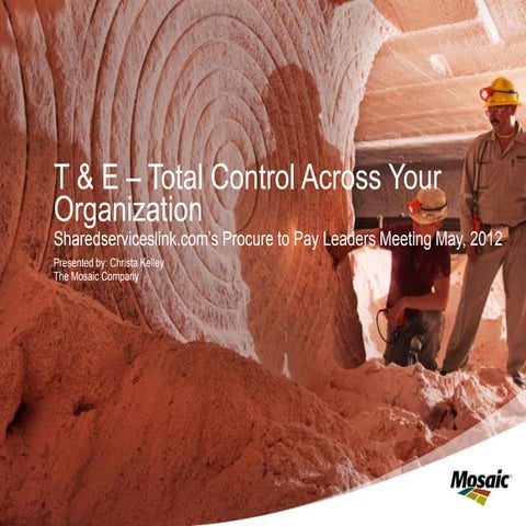 T&E – total control across your organization