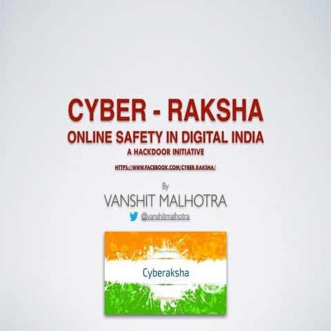 Cyber Raksha - by Vanshit Malhotra