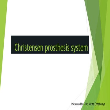 Christensen prosthesis