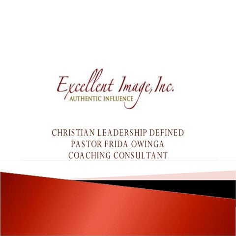 Christian Leadership 2003
