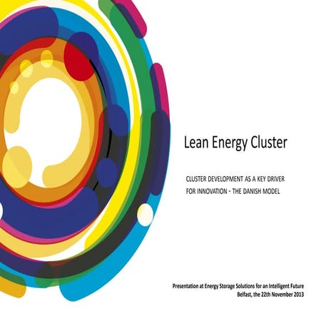 Energy Storage Solutions for an Intelligent Future - Christian Boysen, Cluste...