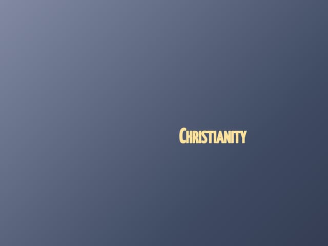 Christianity Slide Show