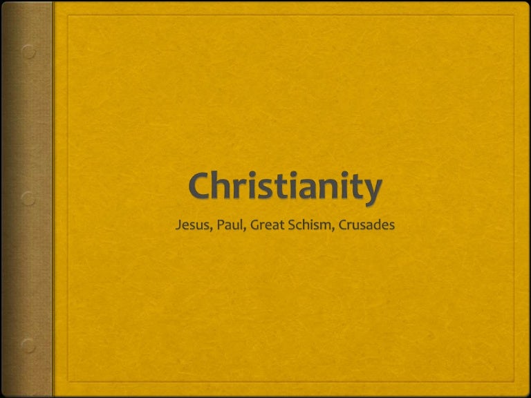 christianity ppt