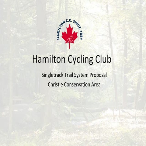 Christie Lake Trail-building Project