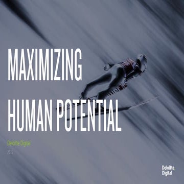 Christie Smith: Maximizing Human Potential -  SXSW 2016 Panel Picker Submission