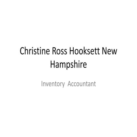Inventory Accountant-