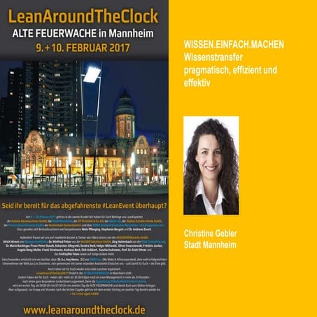 WISSEN.EINFACH.MACHEN Wissenstransfer pragmatisch, effizient und effektiv.