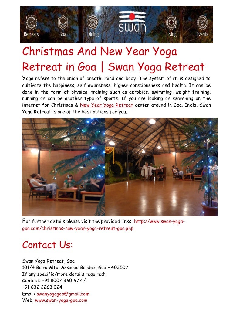 New Year And Christmas Yoga Retreat Yoga Retreat