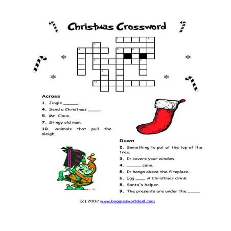 Christmas Crossword1 | PDF