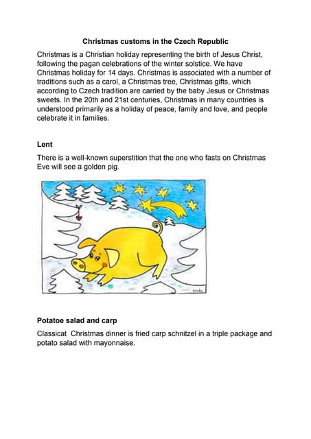 Czech merry christmas