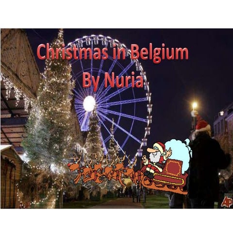 Christmas in Belgium   Nuria