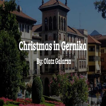Christmas in gernika