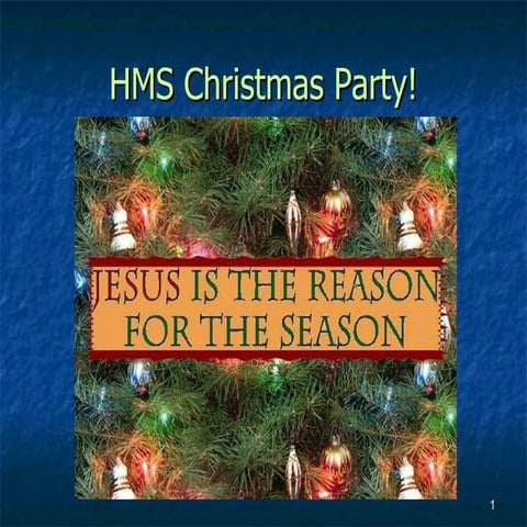 Christmas is All About Jesus