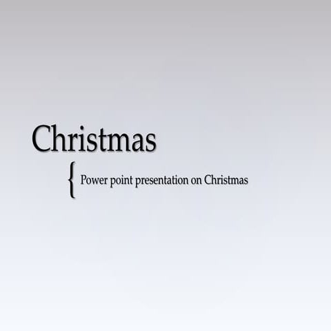 Christmas ppt