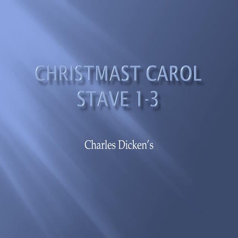 Christmast carol