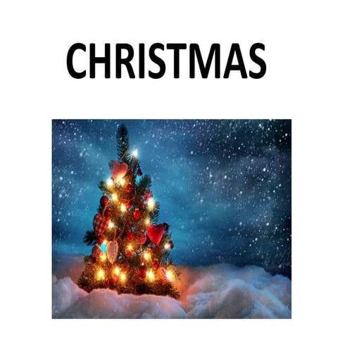 Christmas vocabulary