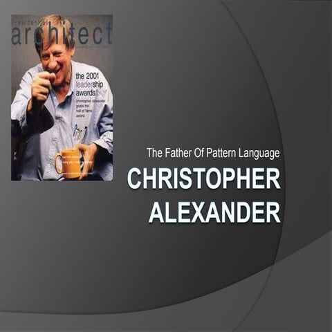 Christopher alexander
