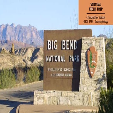 Big Bend National Park Virtual Field Trip | PPT