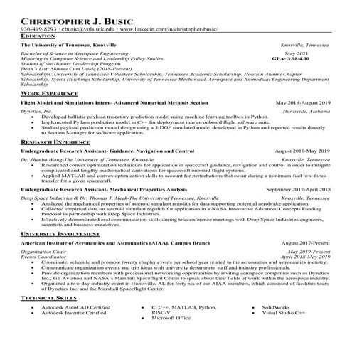 NASA_letter of recommendation | PDF