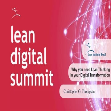 Why you need Lean Thinking in your Digital Transformation 