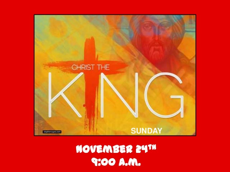Christ the king 13 combined final