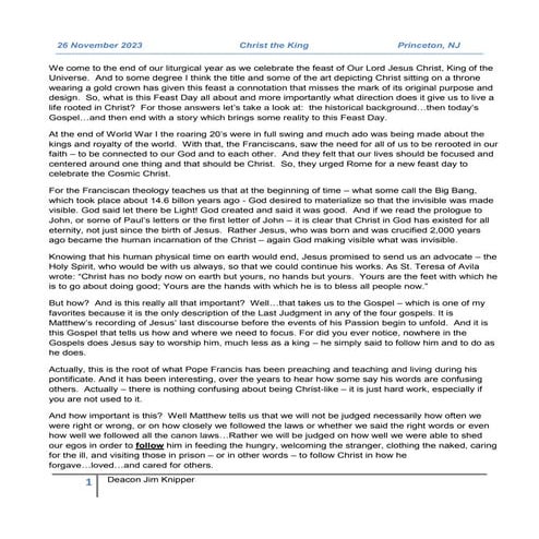 Homily: Christ The King 2023.docx