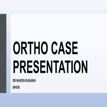 Osteomyelitis Case Presentation | PPTX