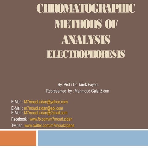 Chromatography lect 2