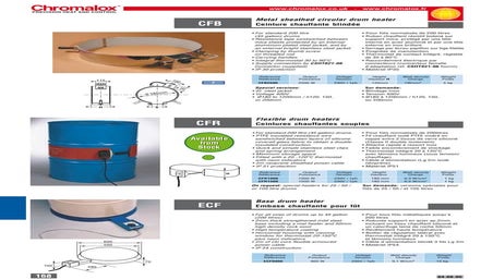 Chromalox CVEP Atex Hazardous Area Wall Mounted Convection Heater - Spec  Sheet | PDF